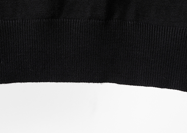 ブランドセーター角部分ディテール